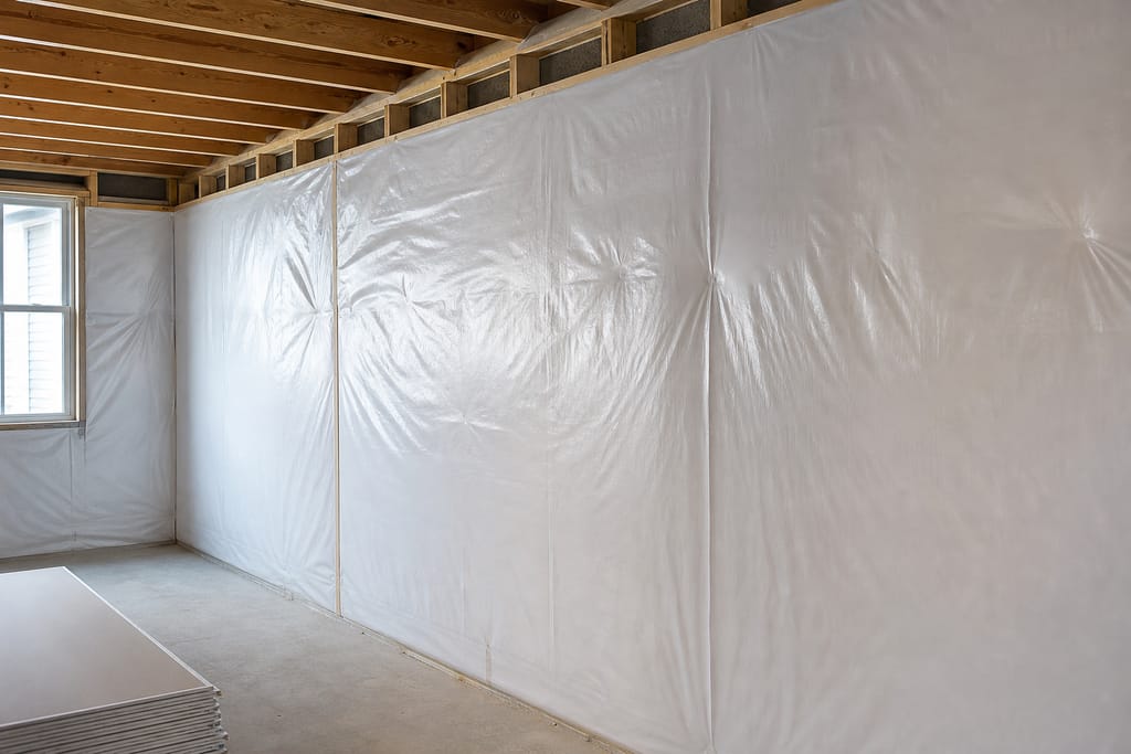 Basement Drywall Installation materials photo