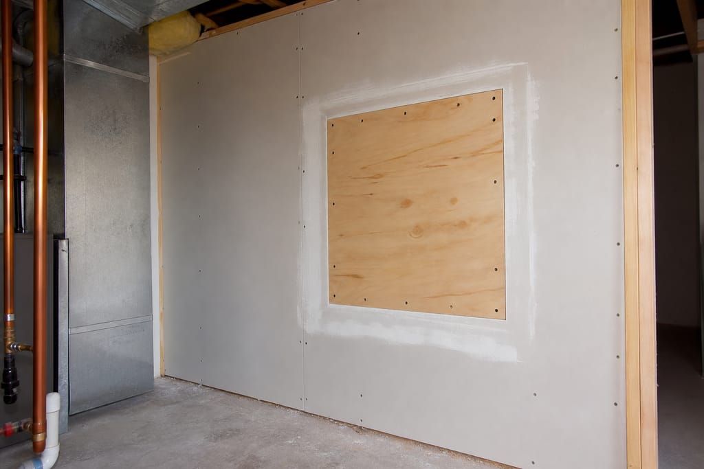 Install backing photo